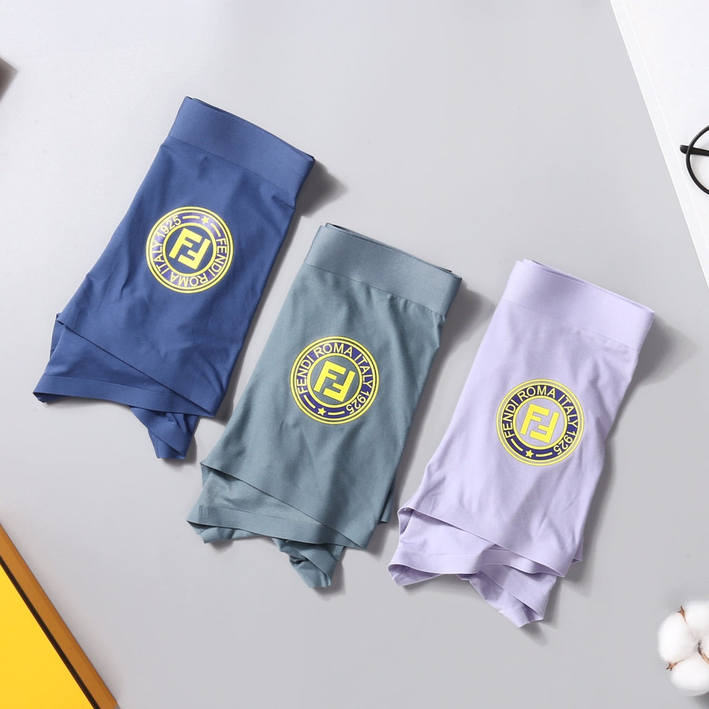 Fendi yellow circle ff boxer briefs - view 2