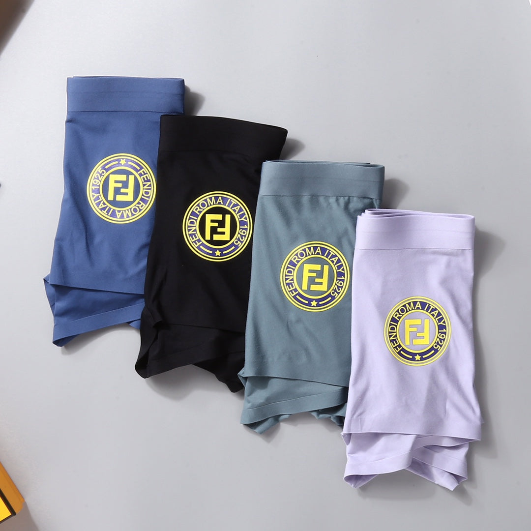 Fendi yellow circle ff boxer briefs - view 1
