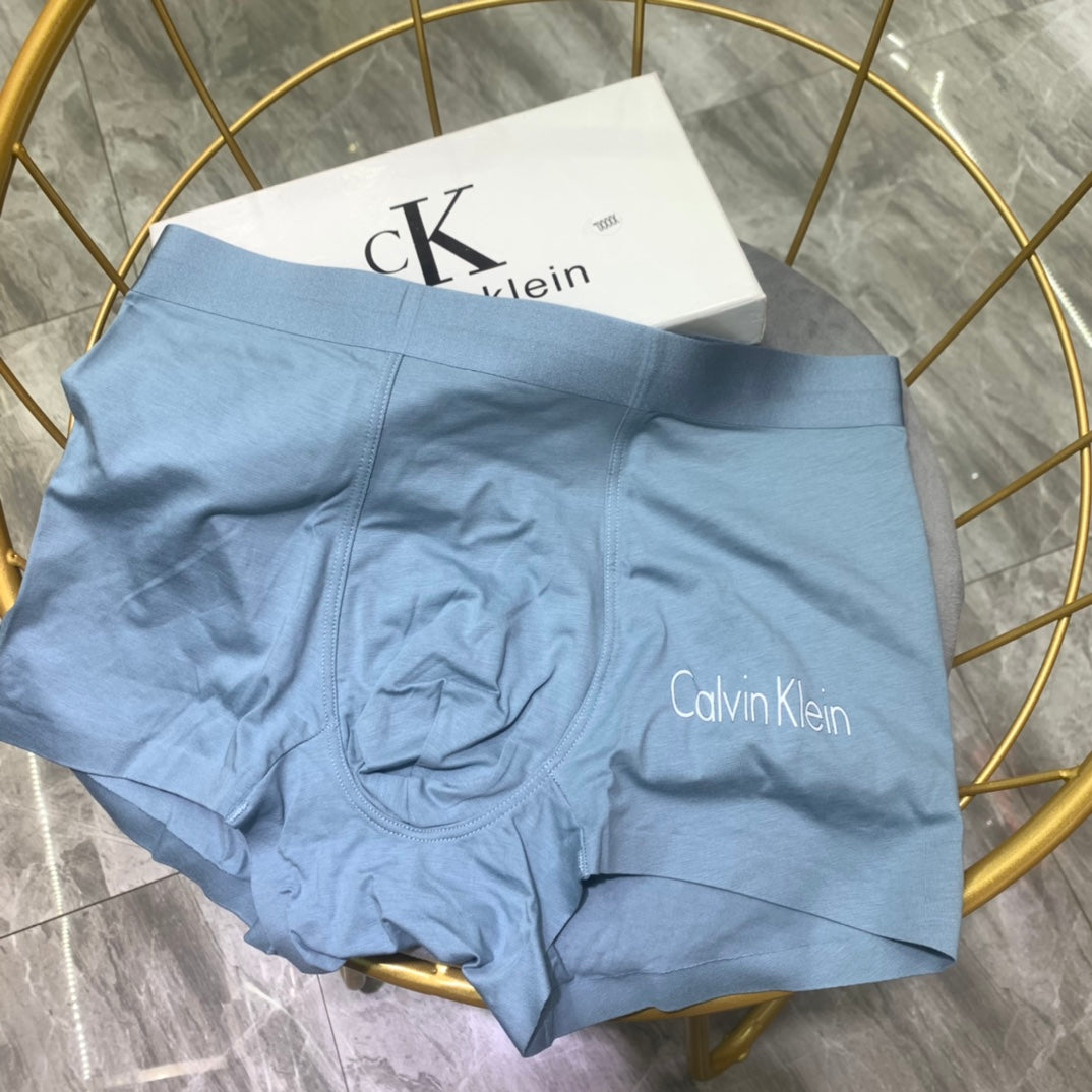 Calvin Klein Tonal Gray Boxer Briefs - 3 Pieces per Box - image 2