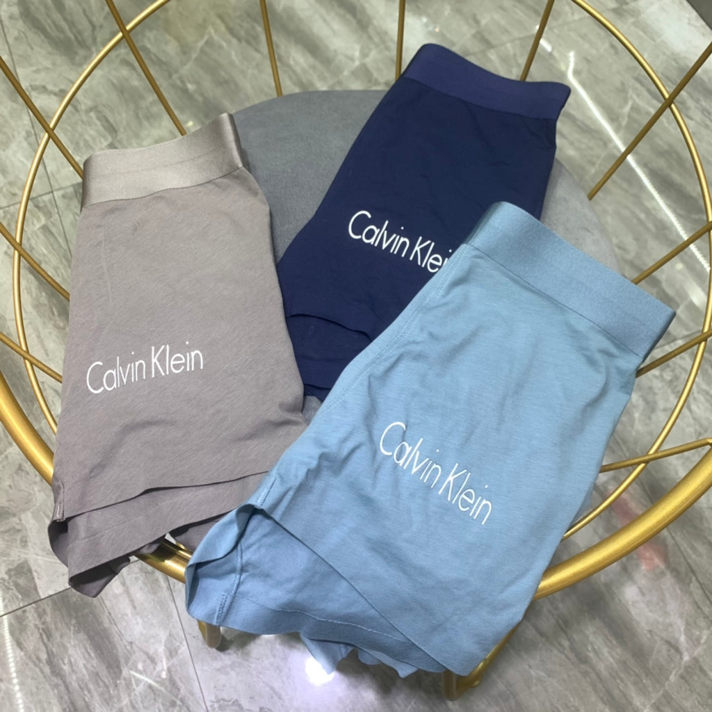 Calvin Klein Tonal Gray Boxer Briefs - 3 Pieces per Box - image 5
