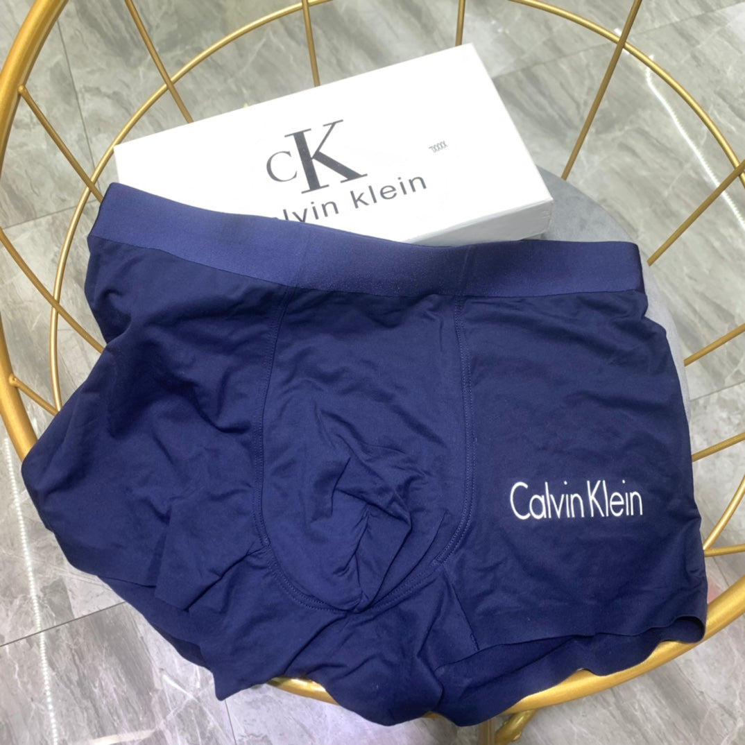 Calvin Klein Tonal Gray Boxer Briefs - 3 Pieces per Box - image 3