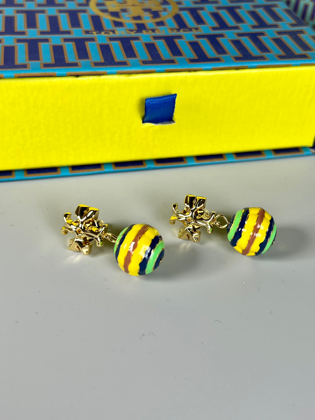 Chanel Enamel Stud Earrings - album image 1