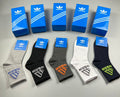 Adidas Outlined Wordmark Crew Socks - Boxed Set of 5 Pairs - image 1