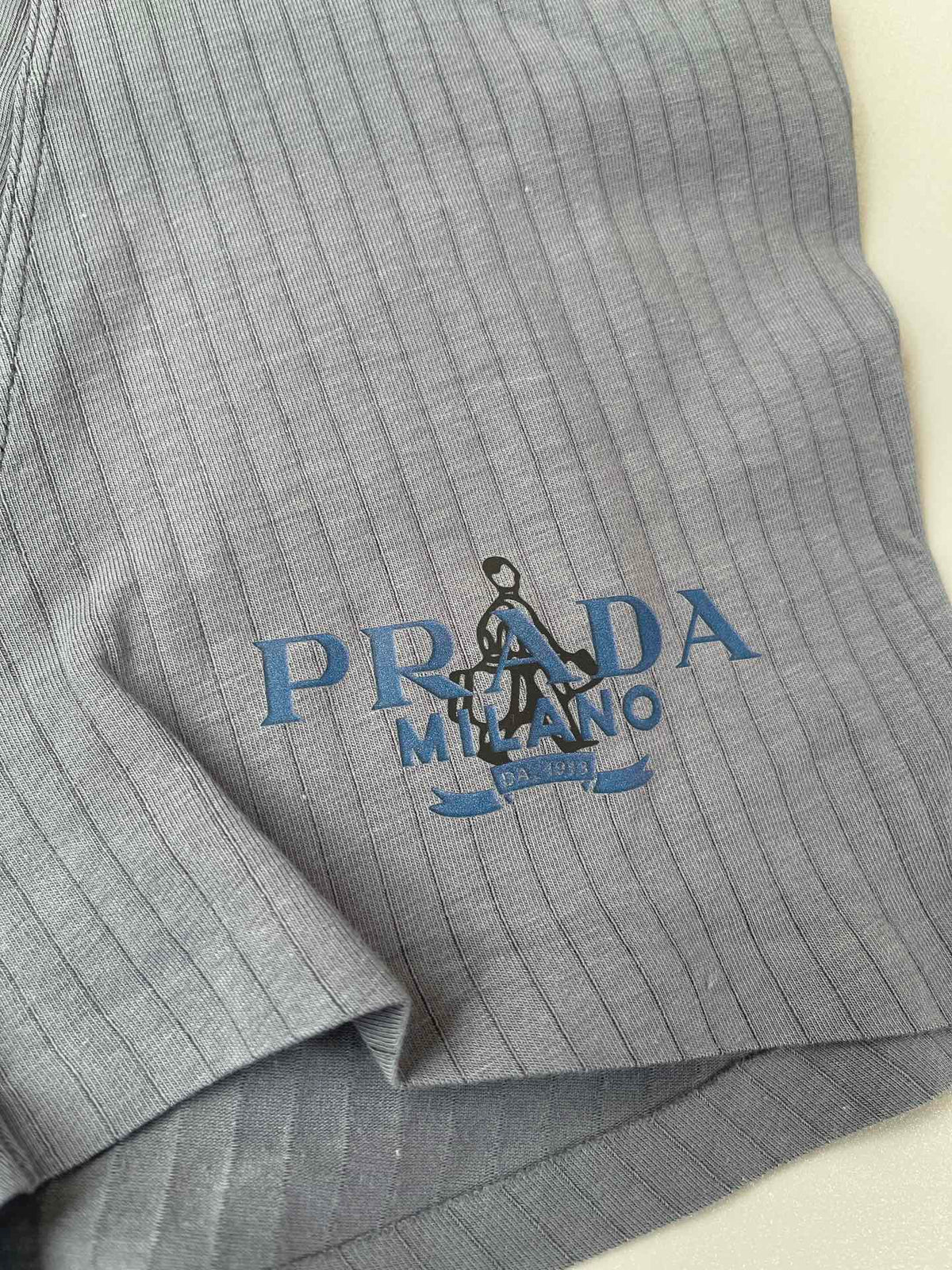 Prada ribbed pastel side lettering boxer briefs - view 9