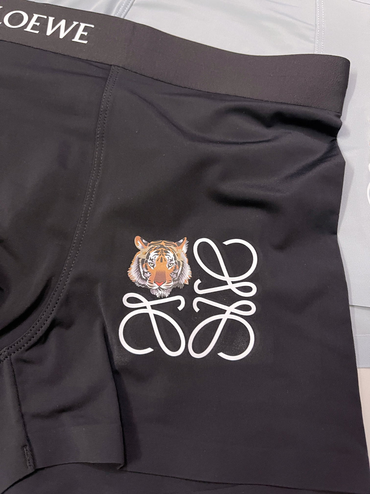 Loewe neutral jeweled anagram boxer briefs - view 5