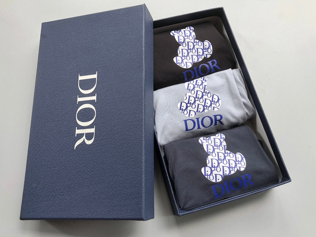 Dior stacked graphic letters boxer briefs - view 1