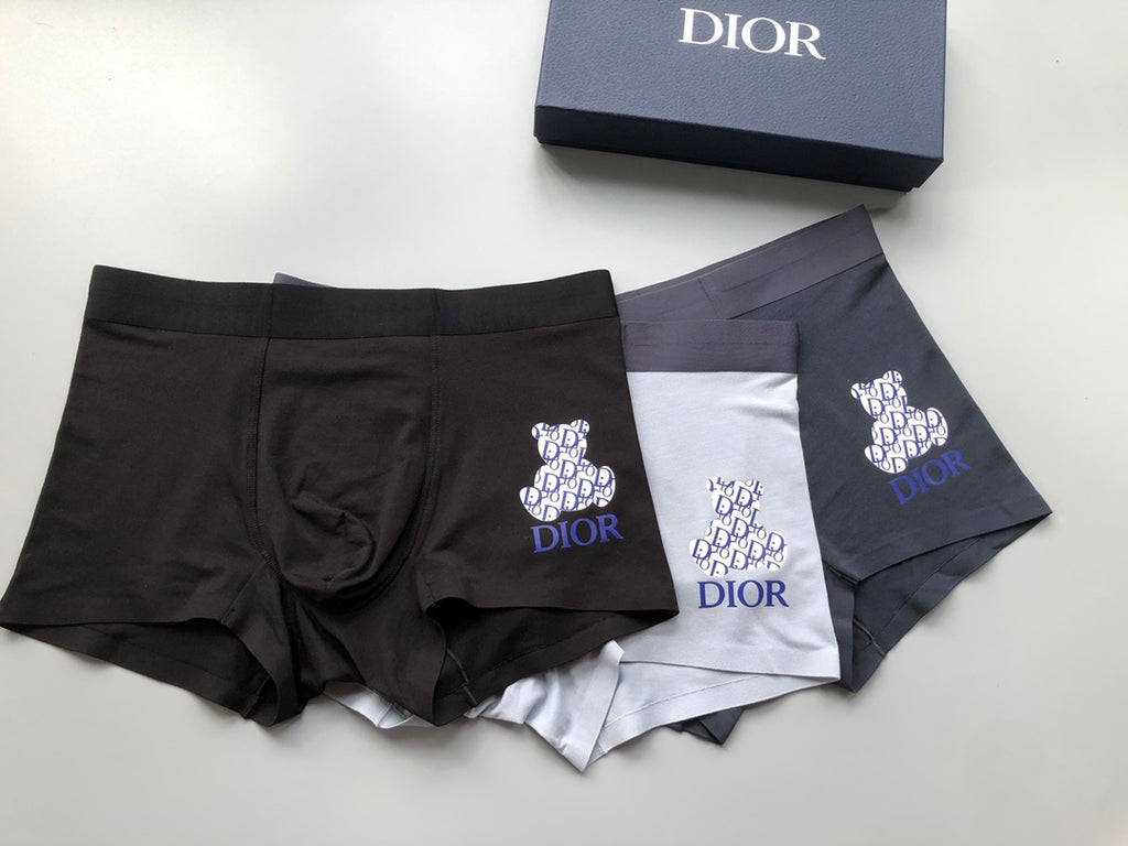 Dior stacked graphic letters boxer briefs - view 6