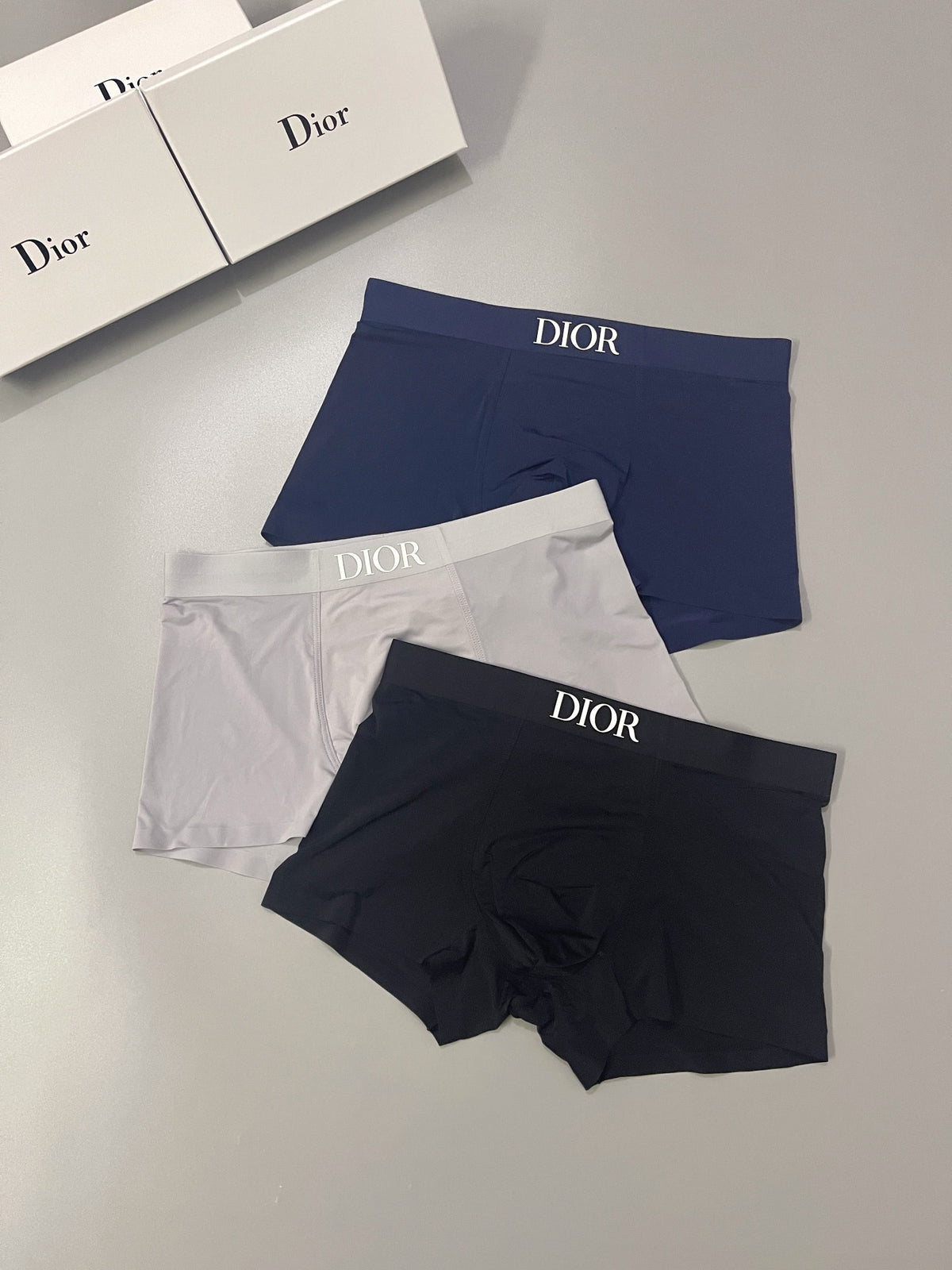 Dior small waist lettering boxer briefs - view 1