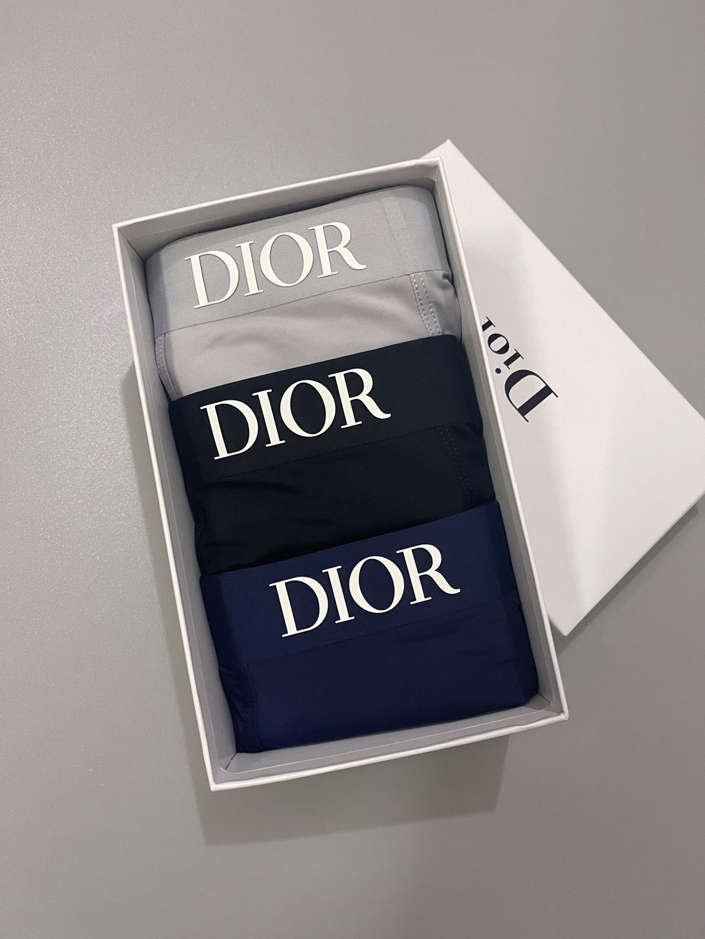Dior small waist lettering boxer briefs - view 9