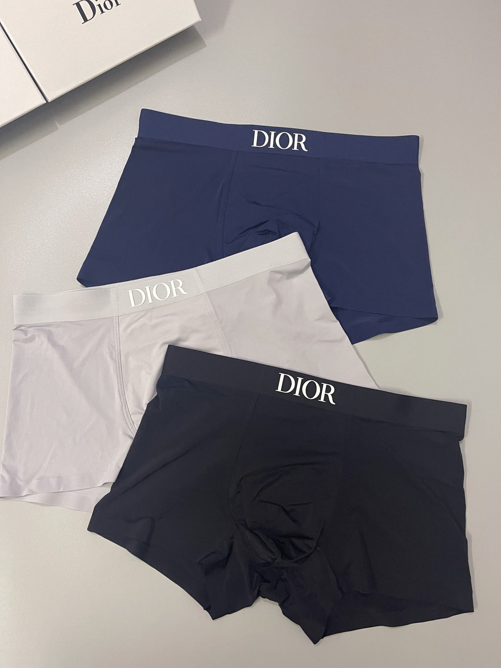 Dior small waist lettering boxer briefs - view 3