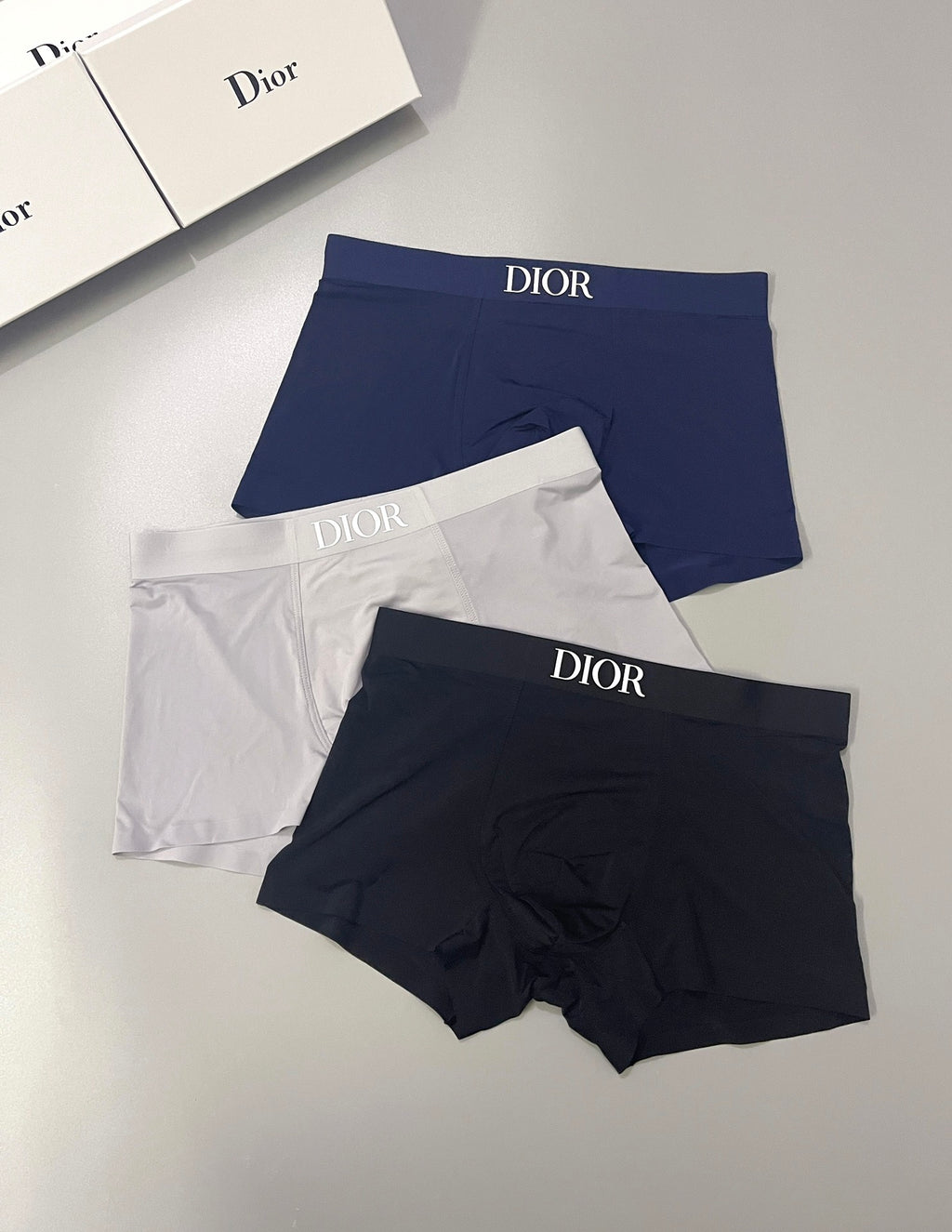 Dior small waist lettering boxer briefs - view 2