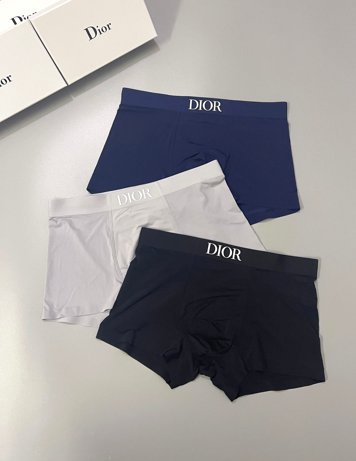 Dior small waist lettering boxer briefs - view 2