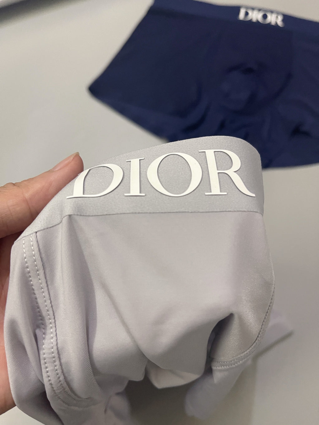 Dior small waist lettering boxer briefs - view 6