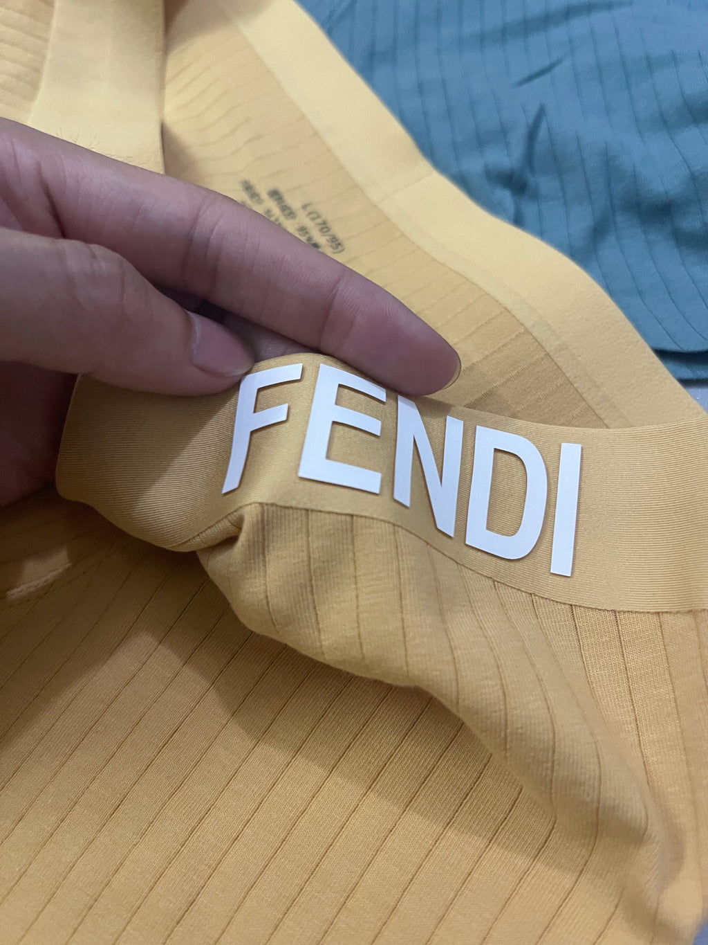 Fendi ribbed side lettering boxer briefs - view 8