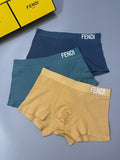 Fendi ribbed side lettering boxer briefs - view 1