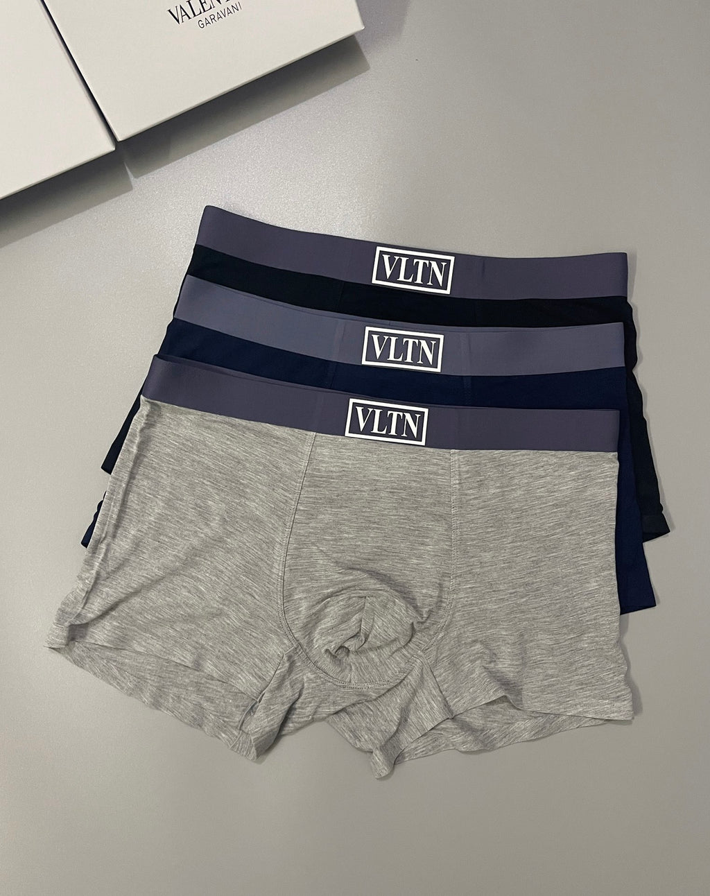 VALENTINO VLTN Men's Modal Blend Boxer Briefs 3-Pack