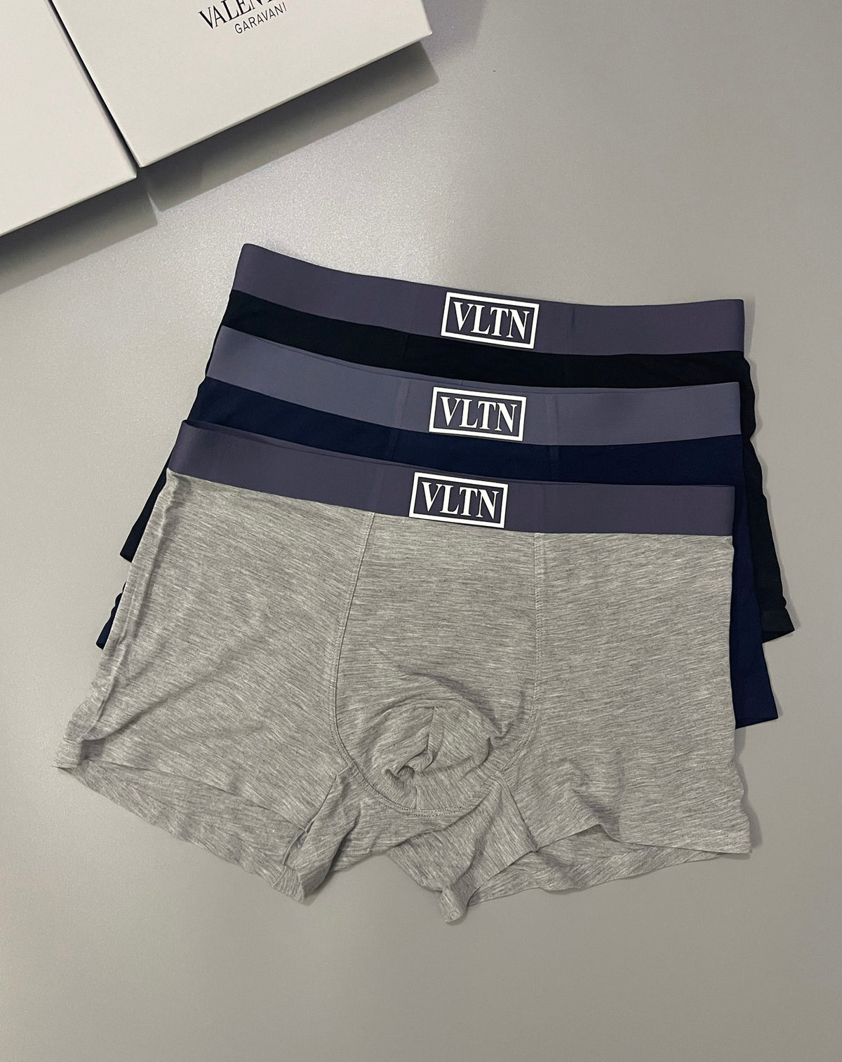 VALENTINO VLTN Men's Modal Blend Boxer Briefs 3-Pack