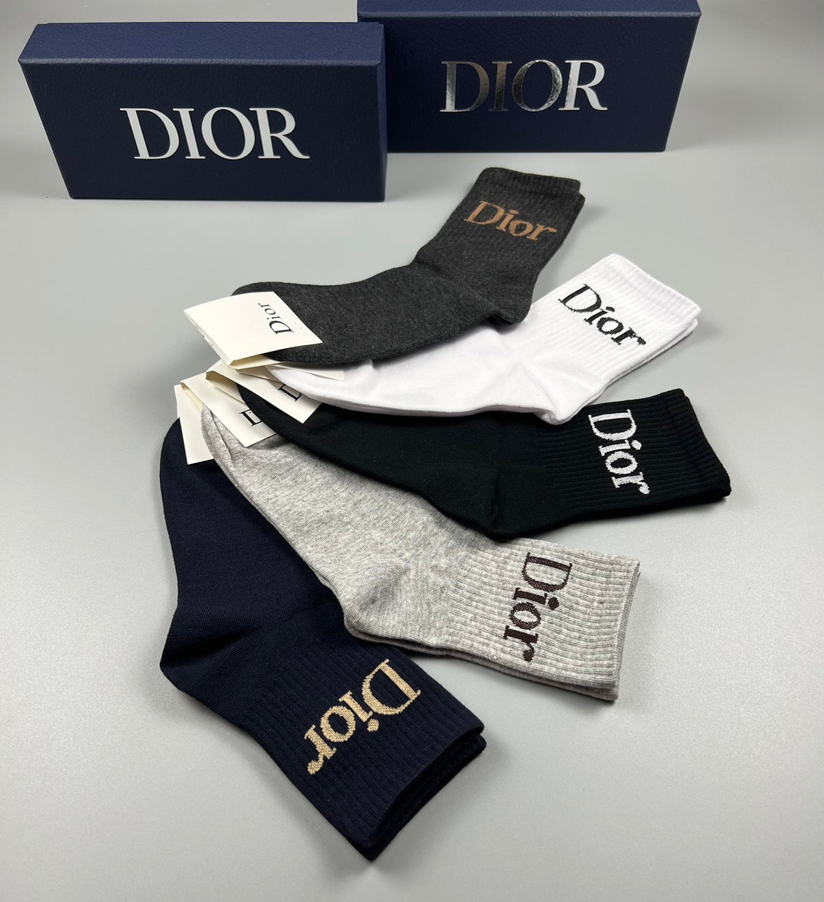 Dior large foot wordmark ankle socks - view 18