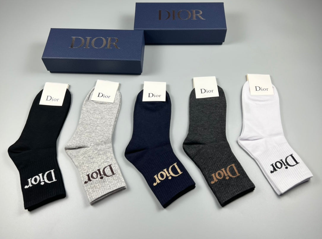 Dior large foot wordmark ankle socks - view 11