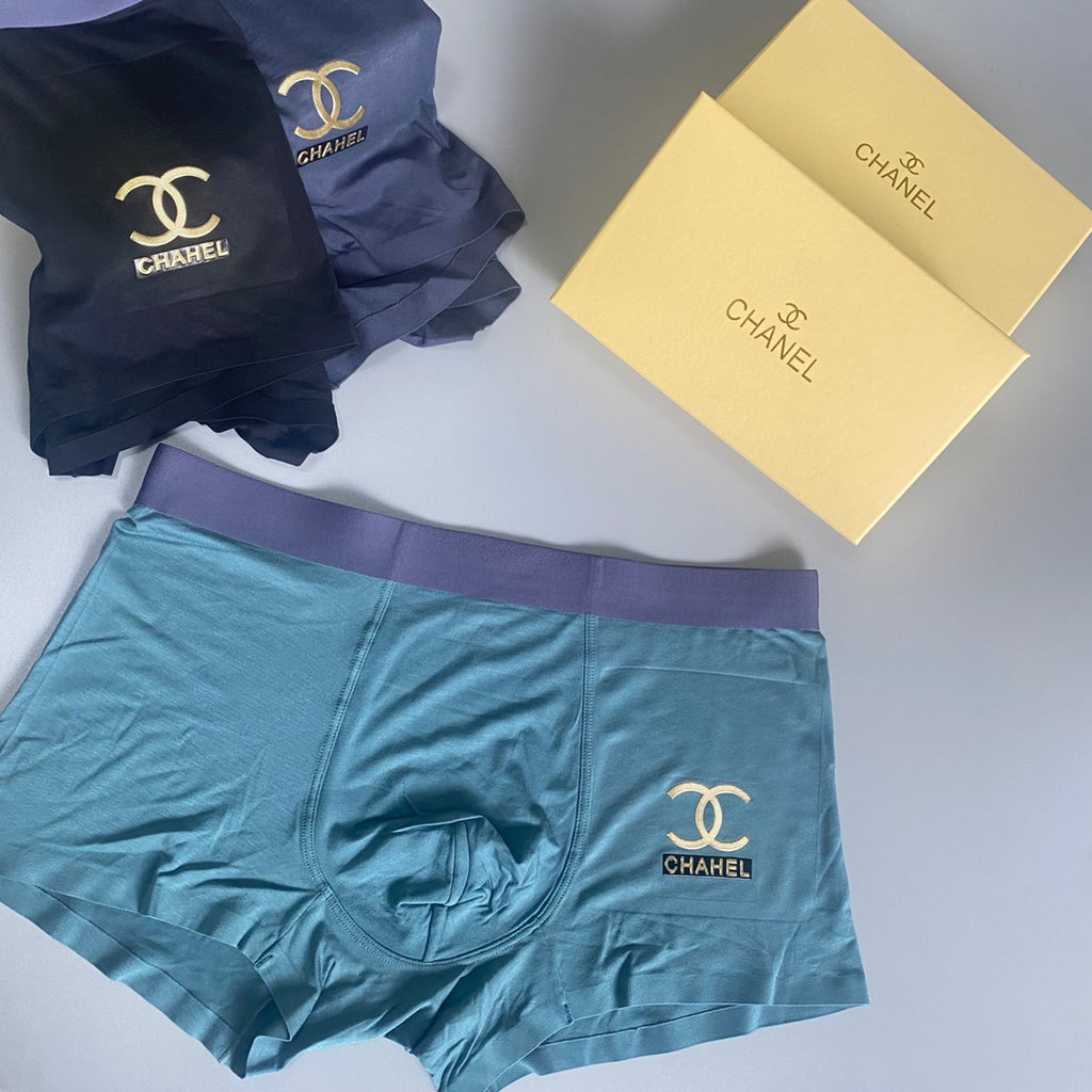 Chanel gold side emblem boxer briefs - view 4