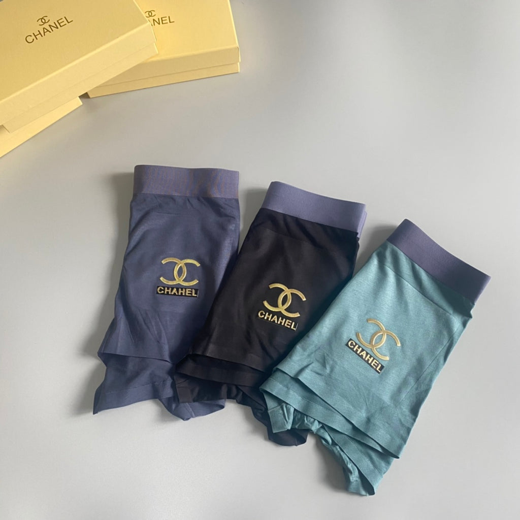 Chanel gold side emblem boxer briefs - view 3