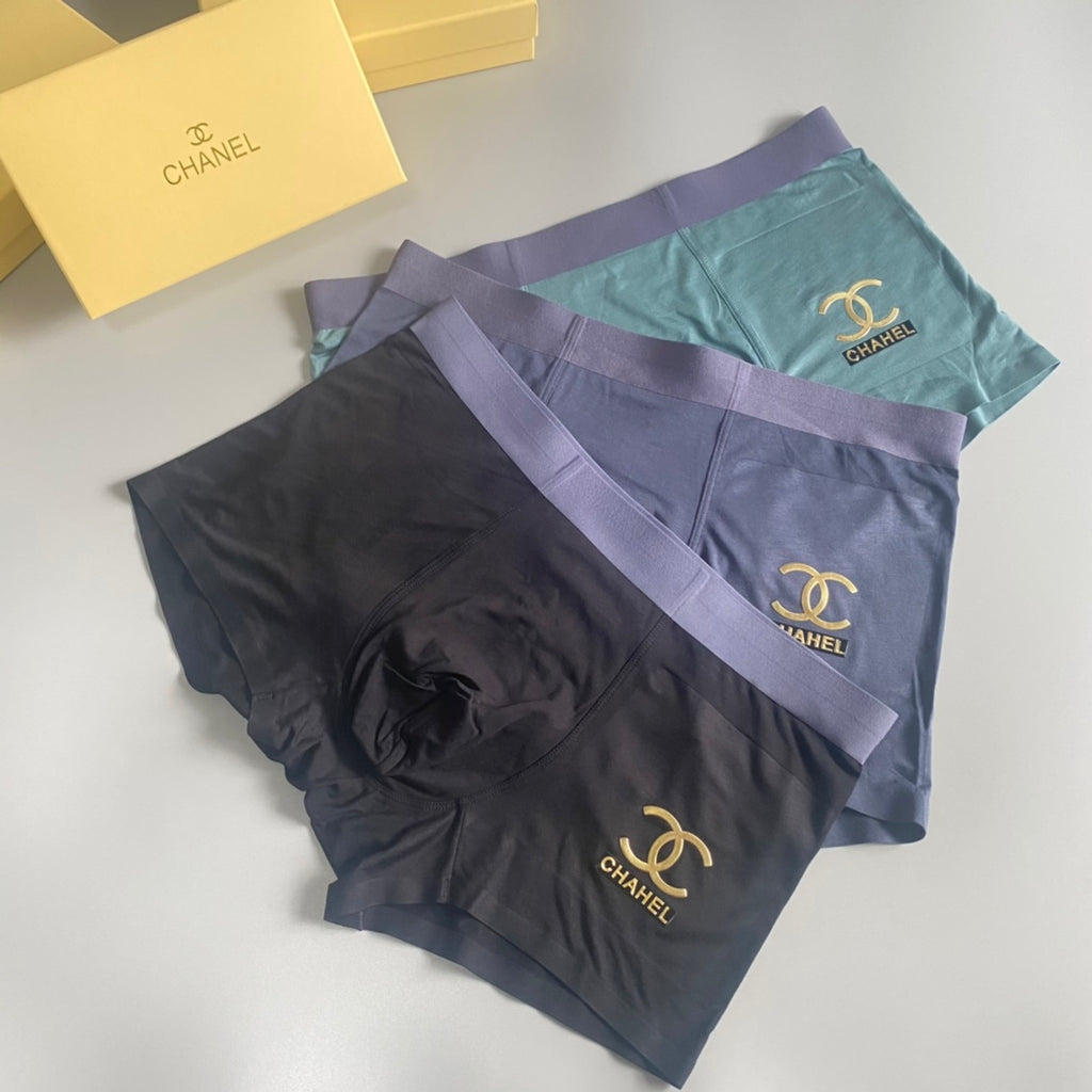 Chanel gold side emblem boxer briefs - view 5