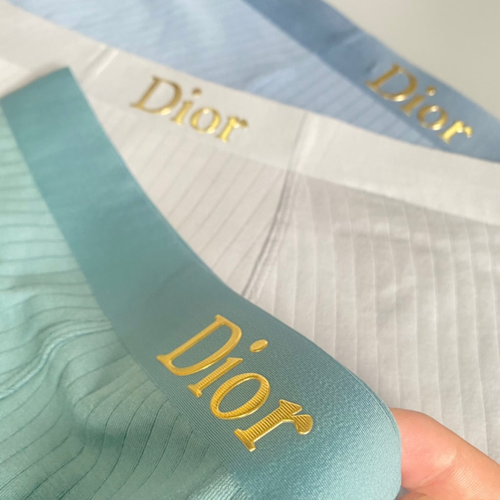 Dior gold lettered waist boxer briefs - view 7