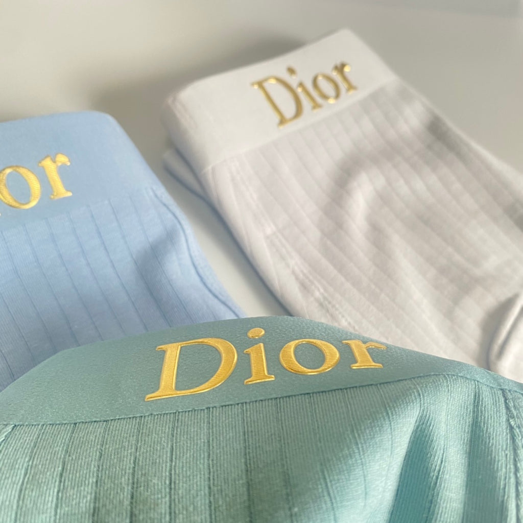 Dior gold lettered waist boxer briefs - view 6