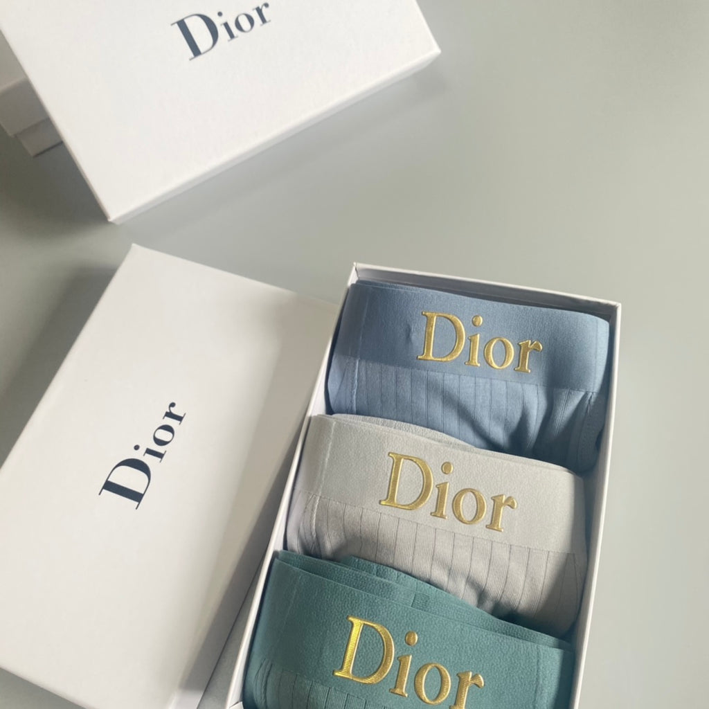 Dior gold lettered waist boxer briefs - view 8