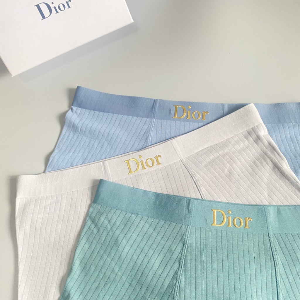 Dior gold lettered waist boxer briefs - view 3