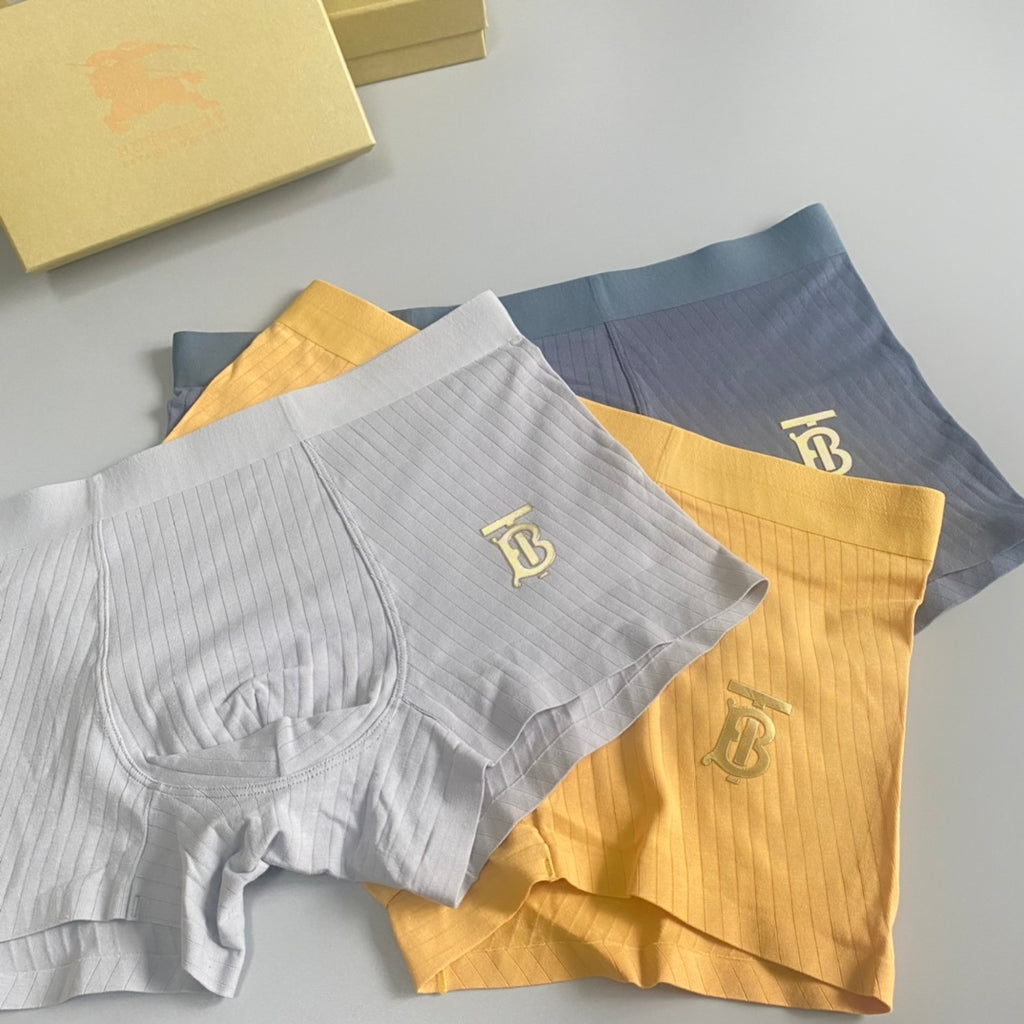 Burberry ribbed tb pastels boxer briefs - view 3