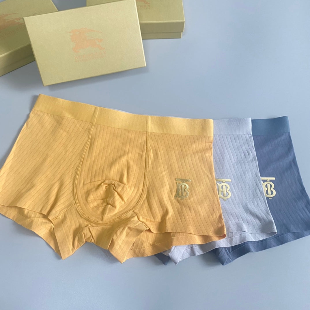 Burberry ribbed tb pastels boxer briefs - view 2