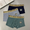 Versace round waist emblem boxer briefs - view 1