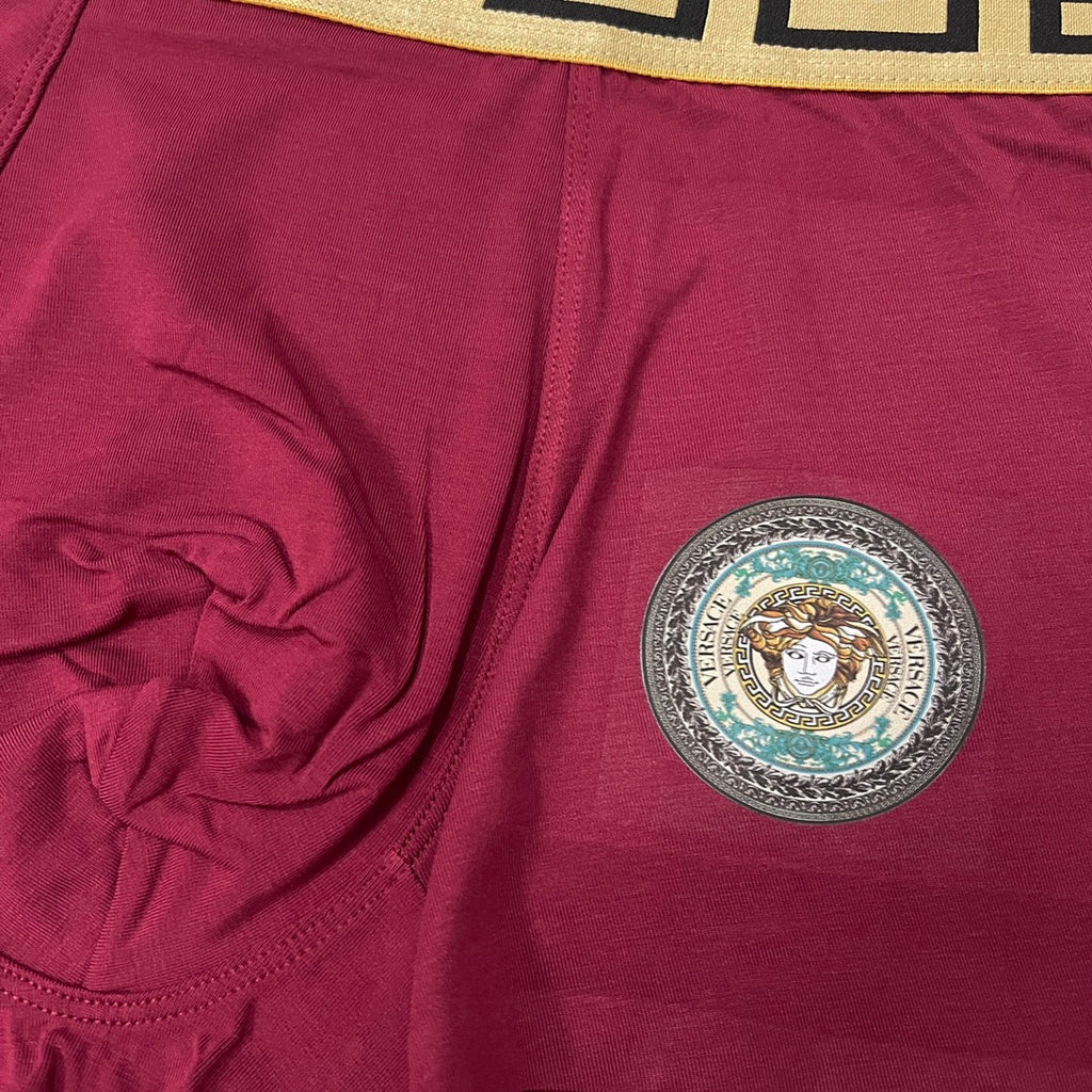 Versace small round medallion boxer briefs - view 8