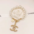 Chanel Interlocking C Pearl Bracelet - album image 1