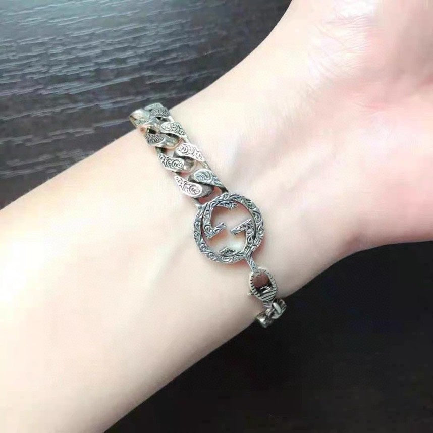 Gucci Silver-Tone Interlocking G Chain Jewelry Options - album image 3