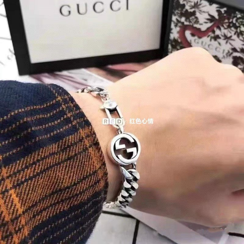Gucci Silver-Tone Interlocking G Chain Jewelry Options - album image 5