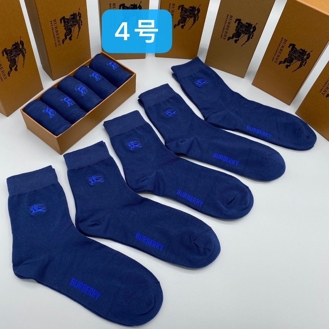 Burberry knight color assortments crew socks - view 5