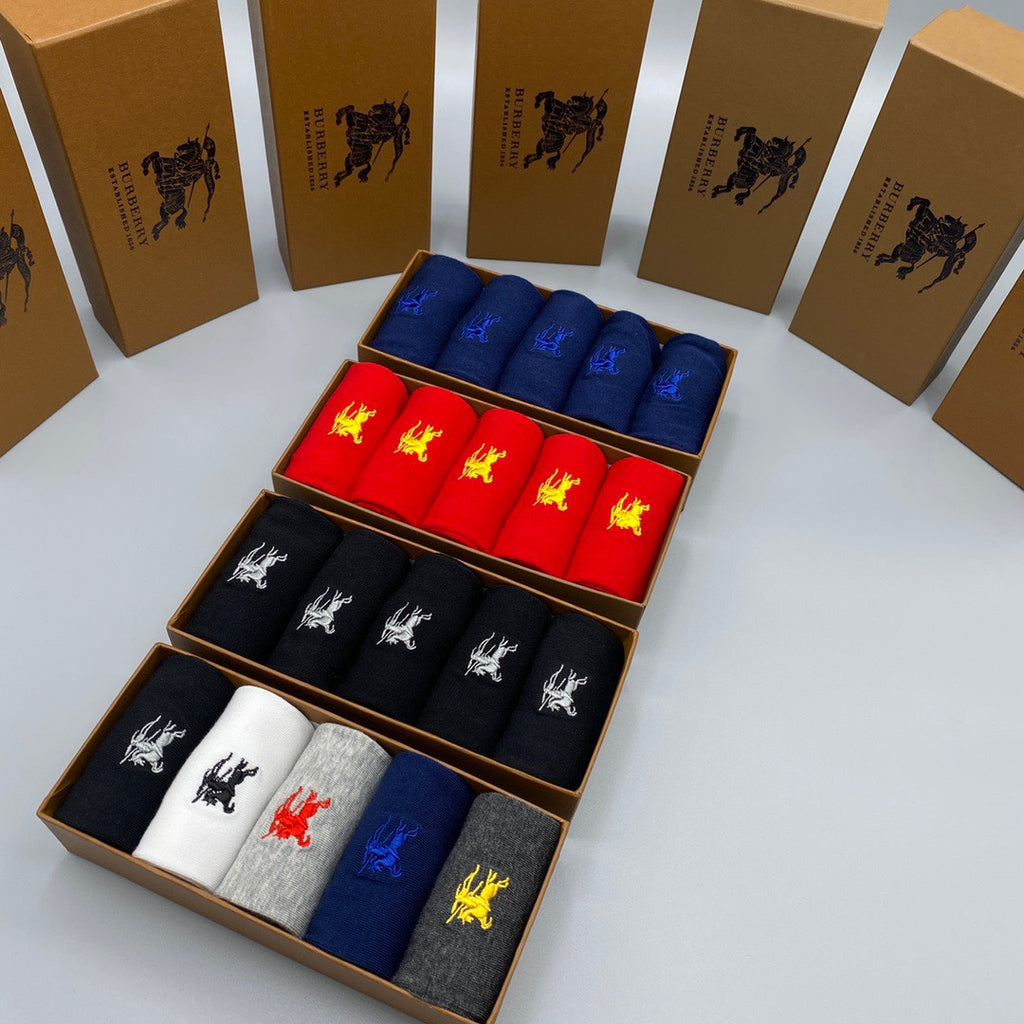Burberry knight color assortments crew socks - view 8