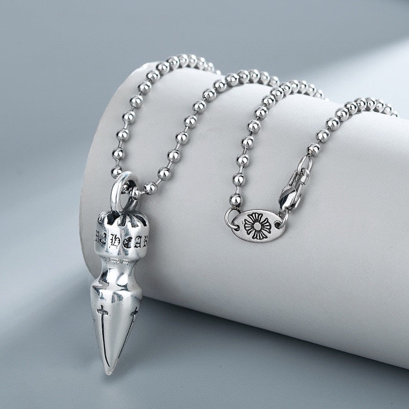 Chrome Hearts Petite Vertical Pendant Necklace - album image 5