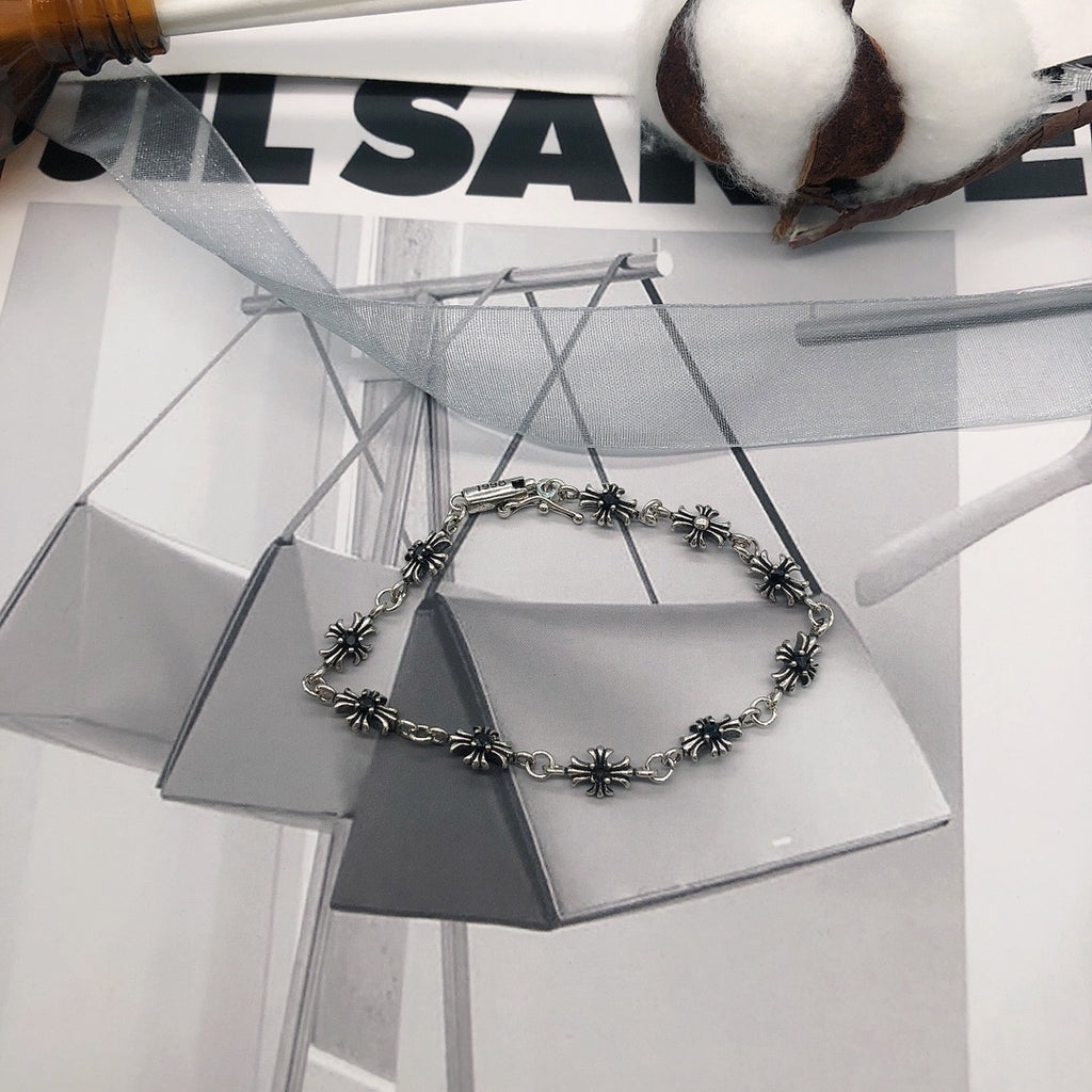 Chrome Hearts Gold-Tone Cross Link Bracelet - album image 3