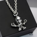 Chrome Hearts Skeleton Figure Pendant Necklace - album image 1