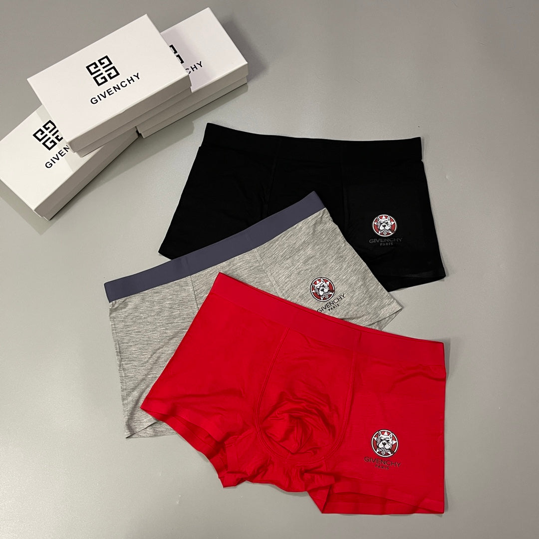 Givenchy round side emblem boxer briefs - view 2