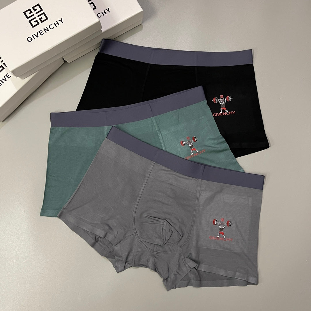 Givenchy deer side emblem boxer briefs - view 1