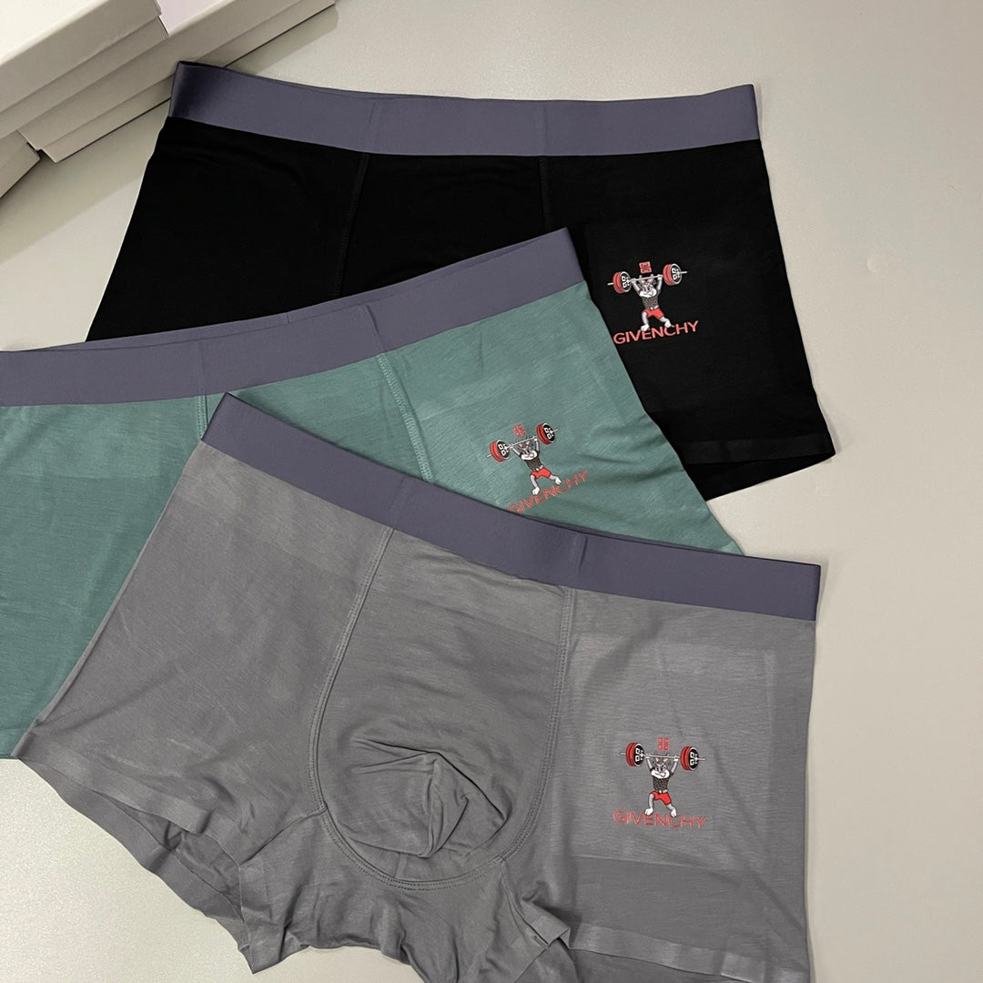 Givenchy deer side emblem boxer briefs - view 2