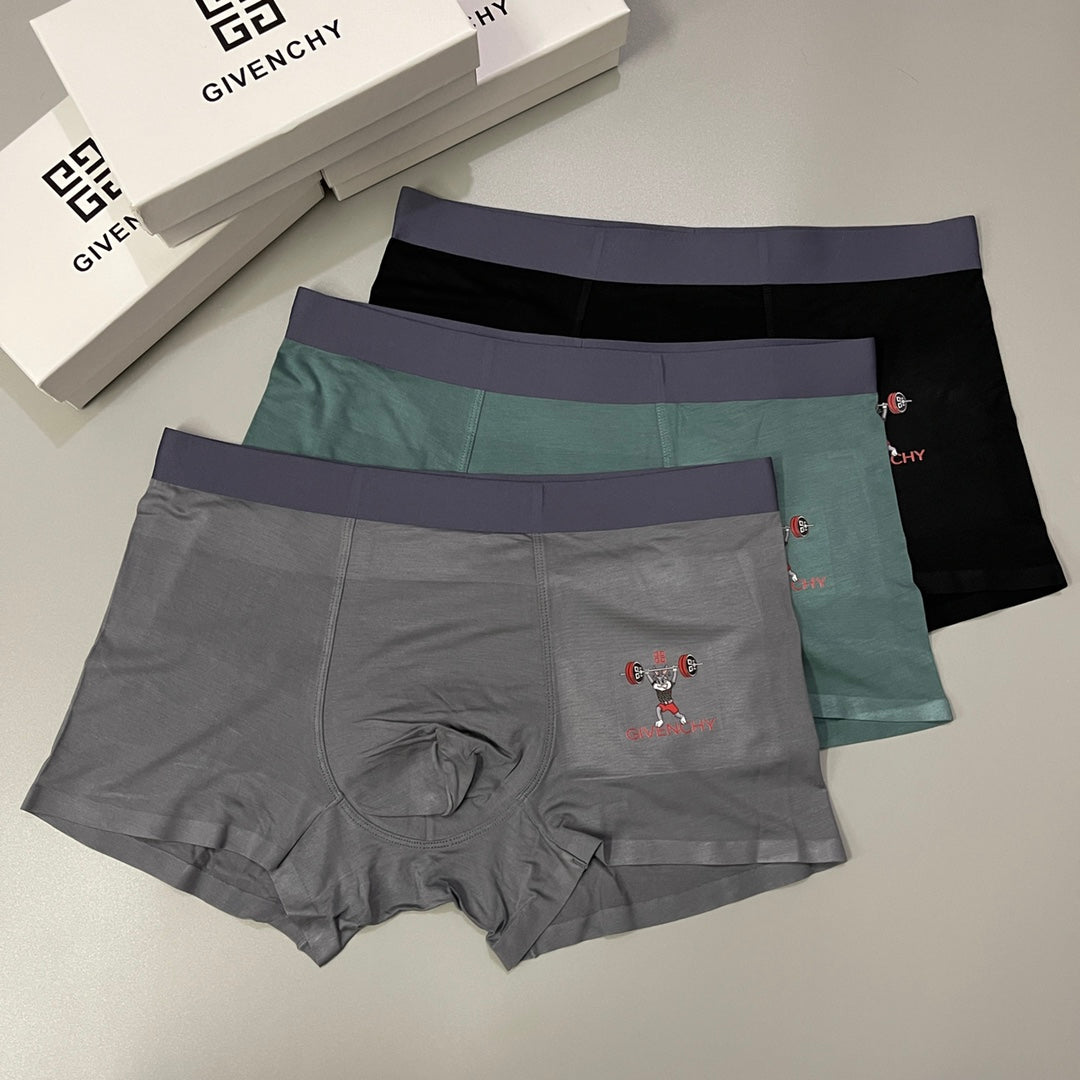 Givenchy deer side emblem boxer briefs - view 3