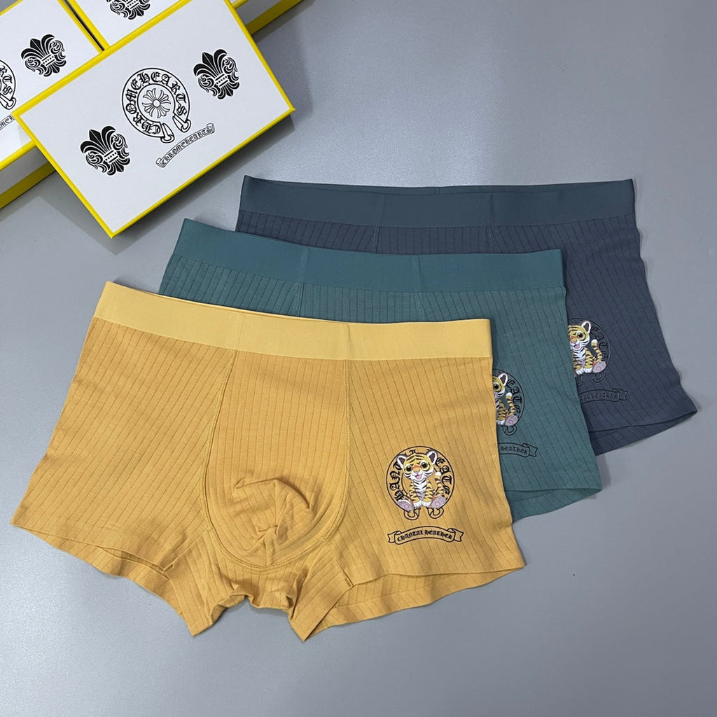Chrome Hearts Cotton Stretch Boxer Briefs - 3-Piece Box
