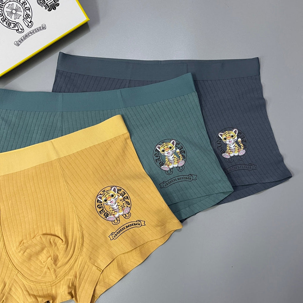 Chrome Hearts Cotton Stretch Boxer Briefs - 3-Piece Box