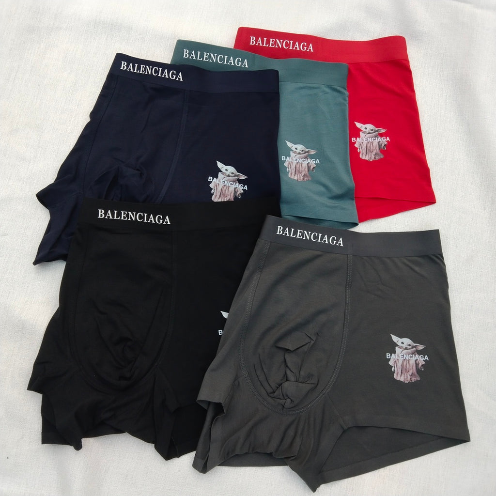 Balenciaga silver shield crest boxer briefs - view 6