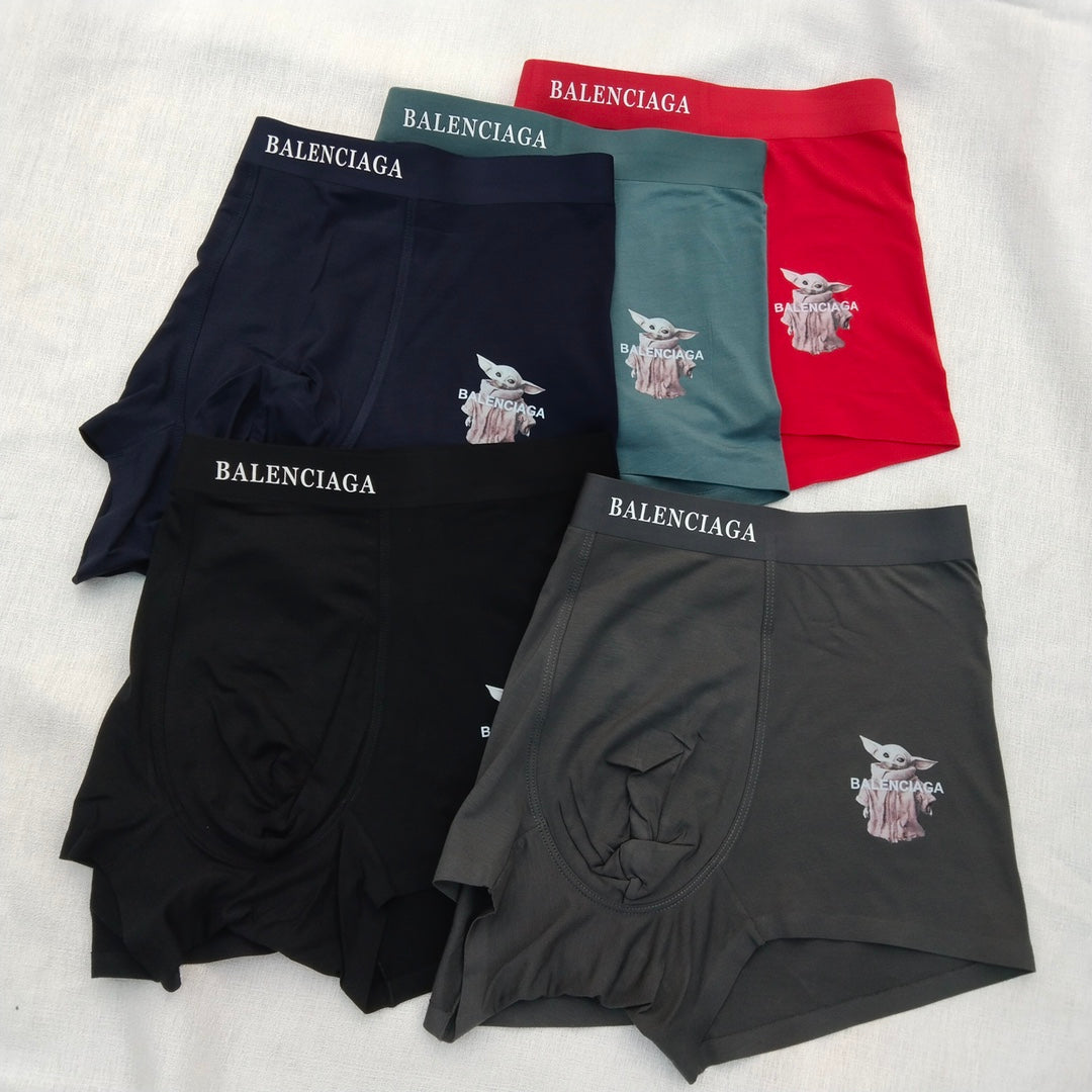 Balenciaga silver shield crest boxer briefs - view 6